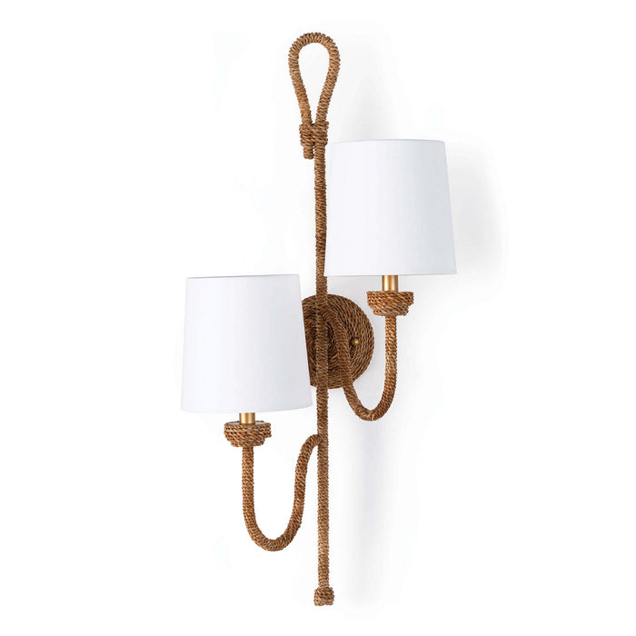 Regina Andrew 15-1125 Two Light Wall Sconce, Natural