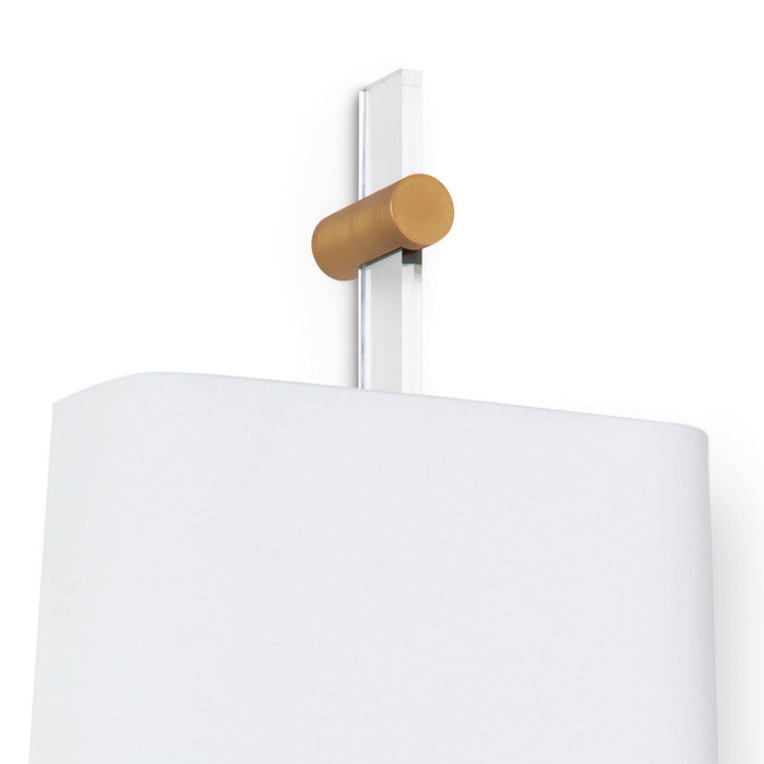 Regina Andrew 15-1133NB Two Light Wall Sconce, Clear