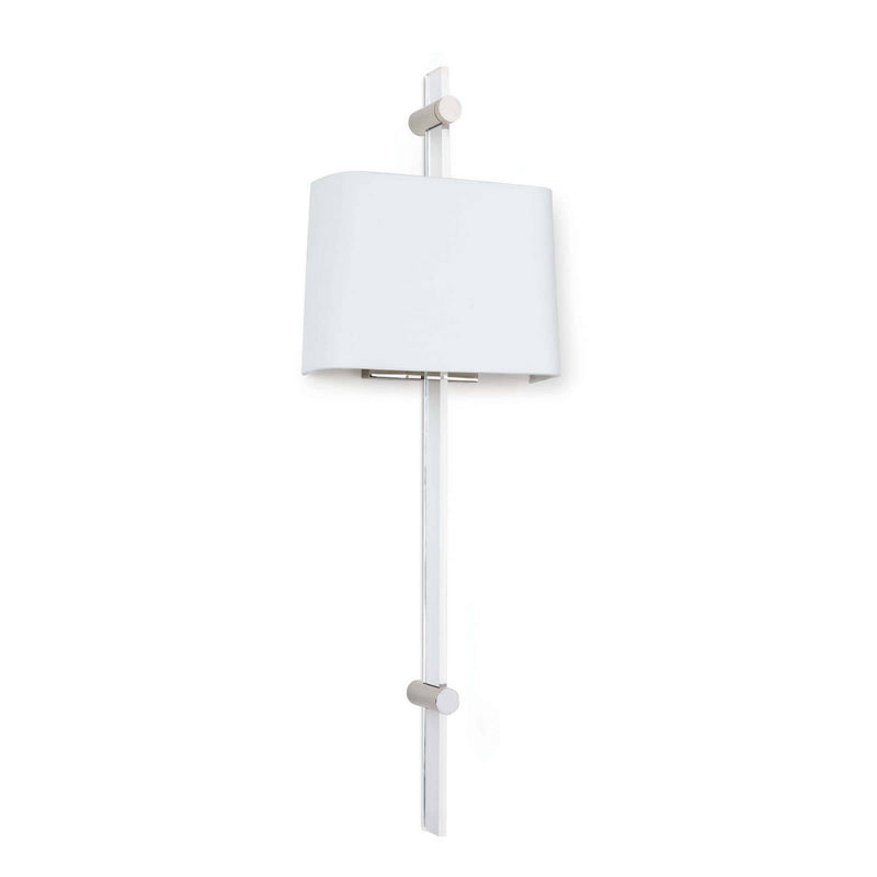Regina Andrew 15-1133PN Two Light Wall Sconce, Clear