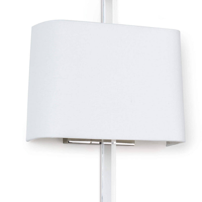 Regina Andrew 15-1133PN Two Light Wall Sconce, Clear