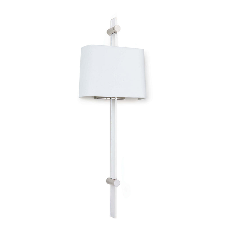 Regina Andrew 15-1133PN Two Light Wall Sconce, Clear