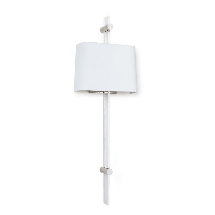 Regina Andrew 15-1133PN Two Light Wall Sconce, Clear
