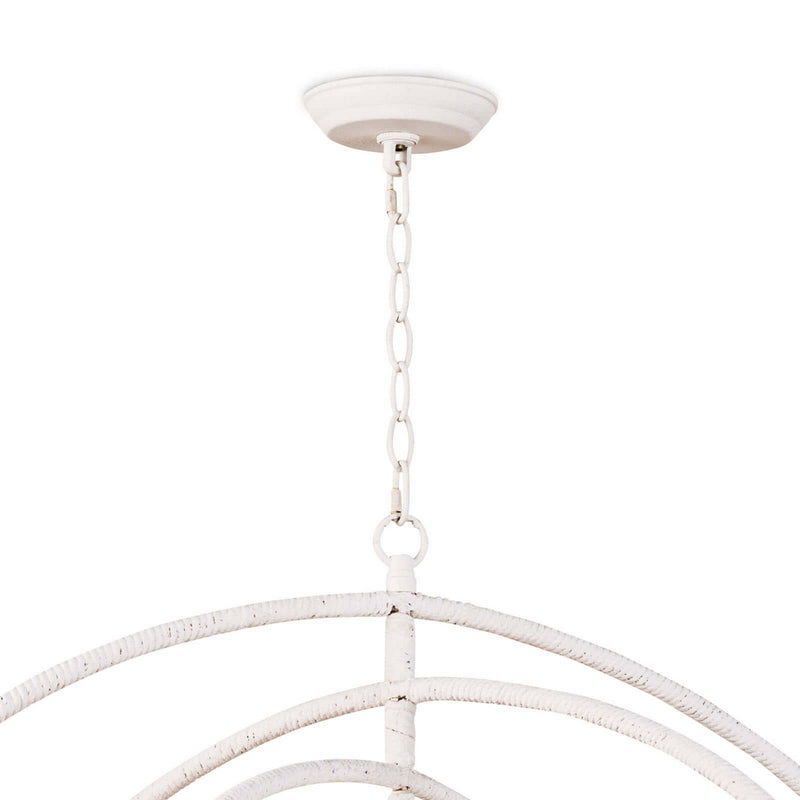 Regina Andrew 16-1216 Four Light Chandelier, White