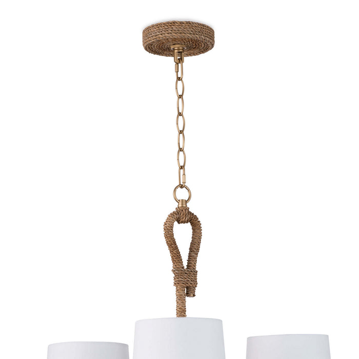 Regina Andrew 16-1273 Nine Light Chandelier, Natural