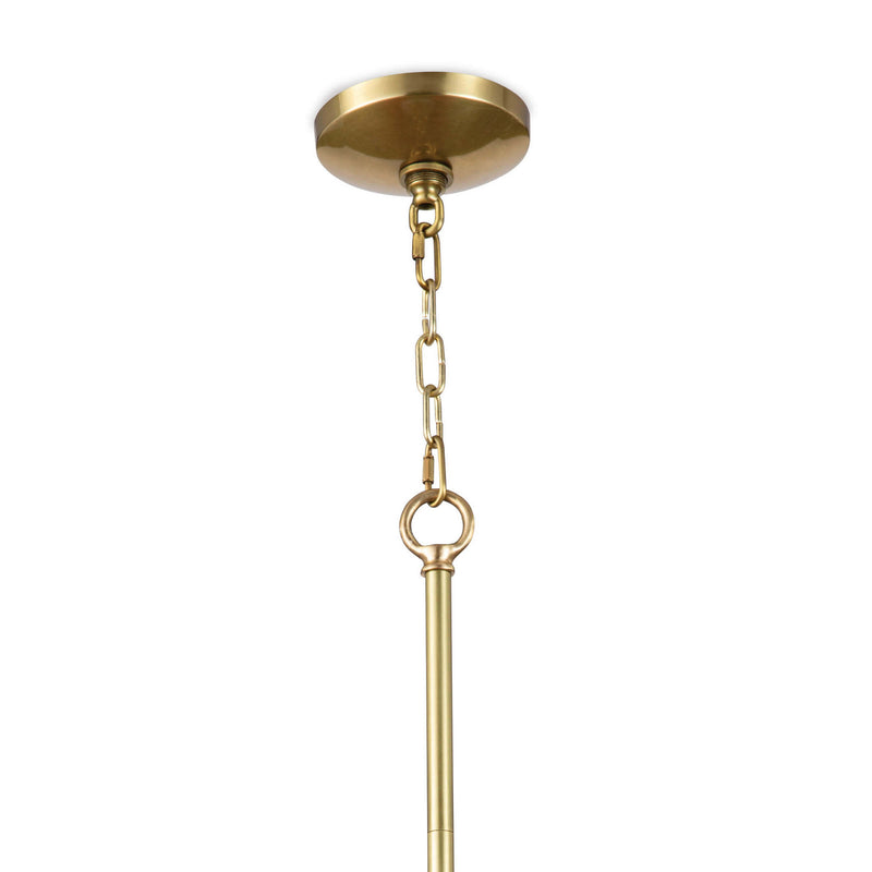 Regina Andrew 16-1288WT One Light Pendant, White