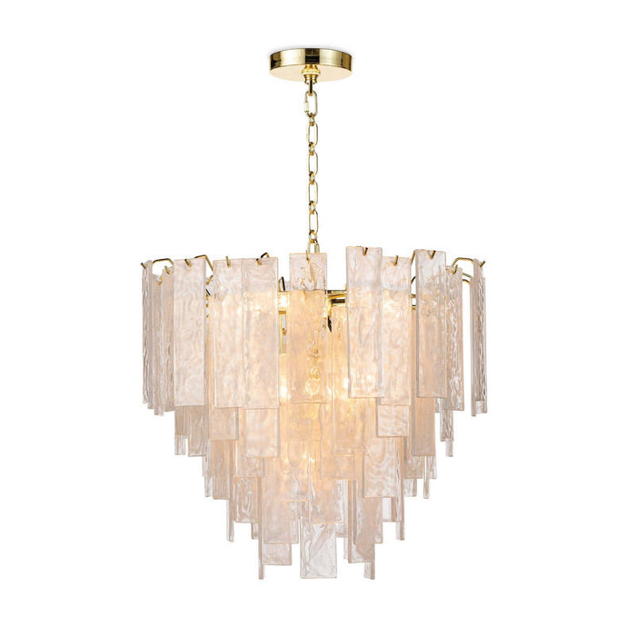 Regina Andrew 16-1291 Eight Light Chandelier, Clear