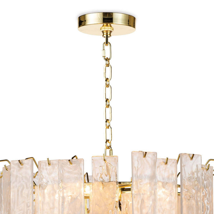 Regina Andrew 16-1291 Eight Light Chandelier, Clear