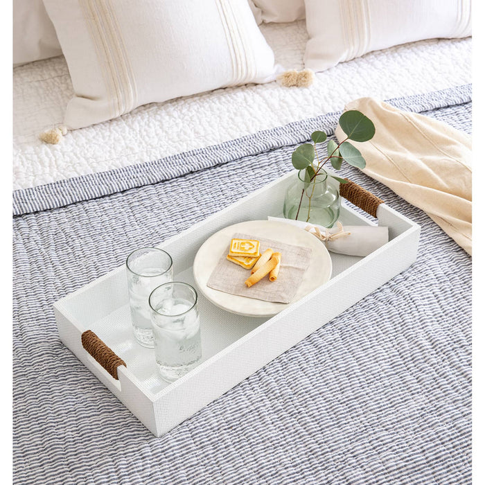Regina Andrew 20-1331WT Serving Tray, White