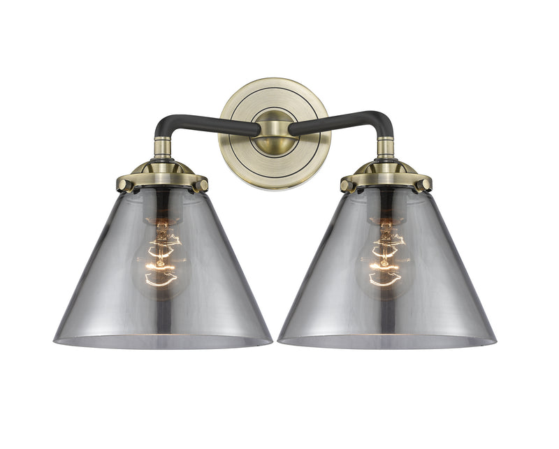 Innovations 284-2W-BAB-G43 Two Light Bath Vanity, Black Antique Brass