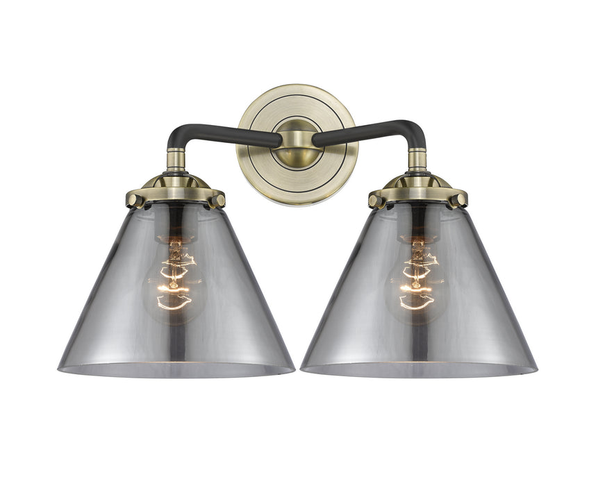 Innovations 284-2W-BAB-G43 Two Light Bath Vanity, Black Antique Brass