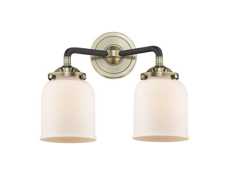 Innovations 284-2W-BAB-G51 Two Light Bath Vanity, Black Antique Brass