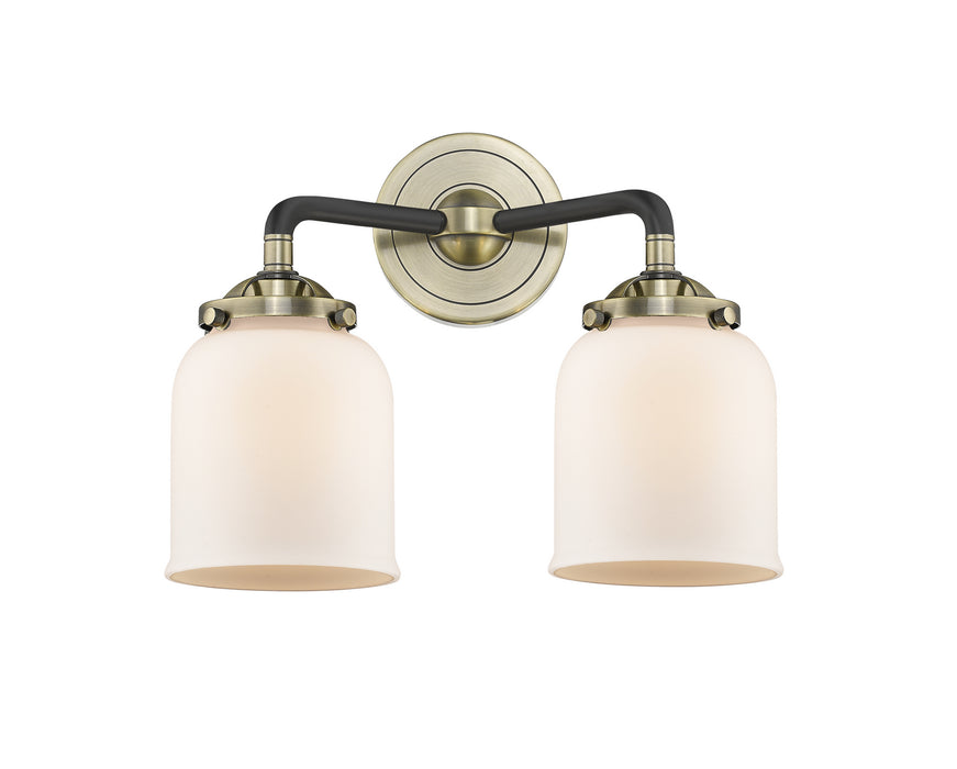 Innovations 284-2W-BAB-G51 Two Light Bath Vanity, Black Antique Brass