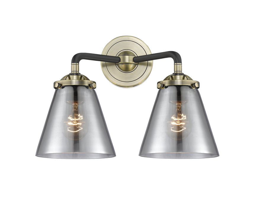 Innovations 284-2W-BAB-G63 Two Light Bath Vanity, Black Antique Brass