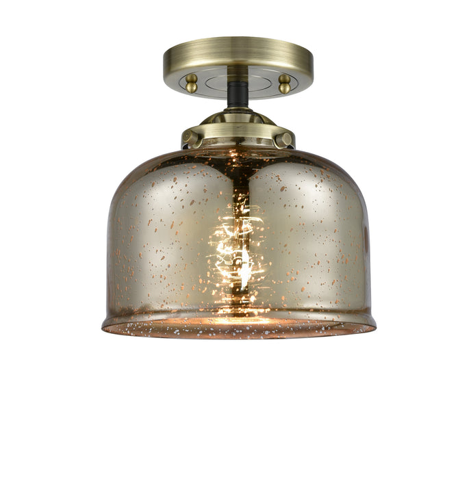 Innovations 284-1C-BAB-G78 One Light Semi-Flush Mount, Black Antique Brass