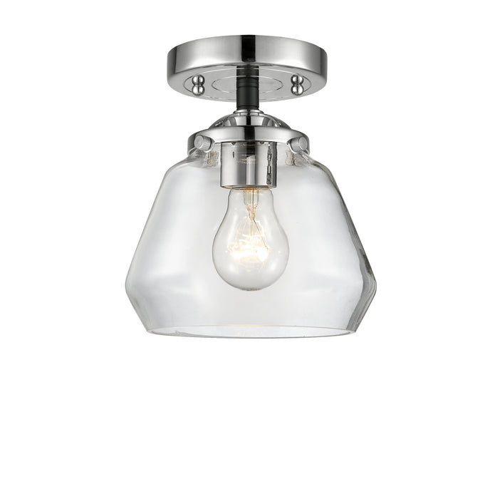 Innovations 284-1C-BPN-G172 One Light Semi-Flush Mount, Black Polished Nickel
