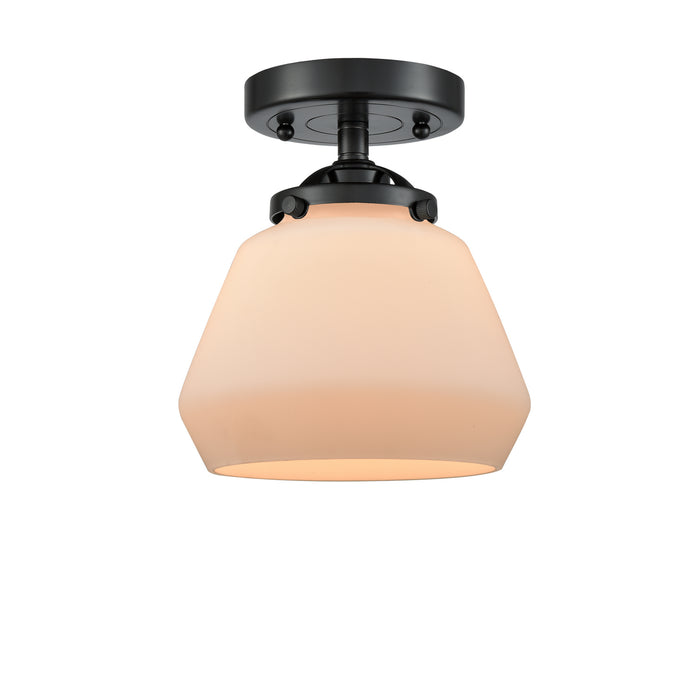 Innovations 284-1C-OB-G171 One Light Semi-Flush Mount, Oil Rubbed Bronze
