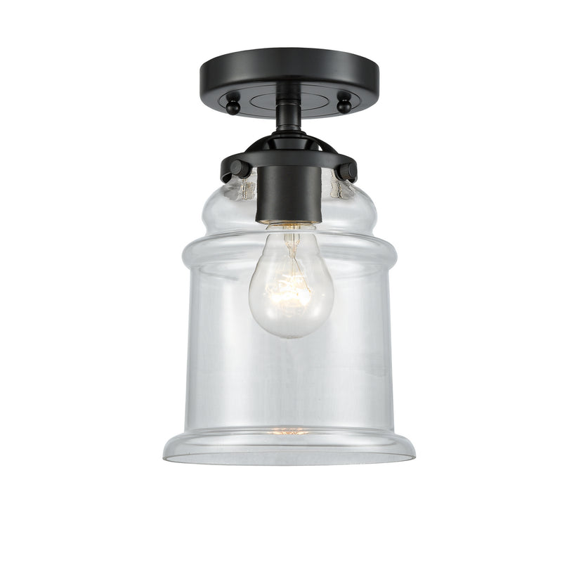 Innovations 284-1C-OB-G182 One Light Semi-Flush Mount, Oil Rubbed Bronze