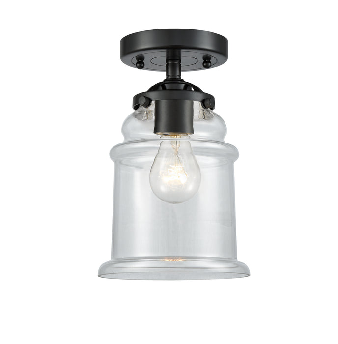 Innovations 284-1C-OB-G182 One Light Semi-Flush Mount, Oil Rubbed Bronze