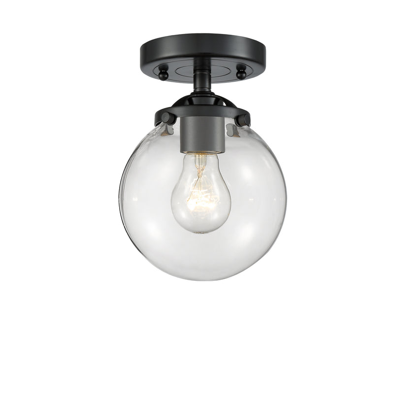 Innovations 284-1C-OB-G202-6 One Light Semi-Flush Mount, Oil Rubbed Bronze