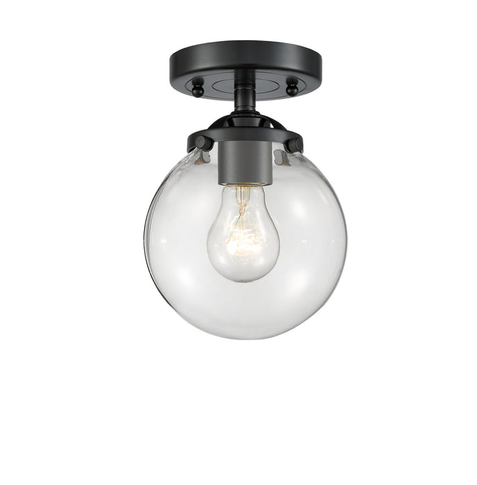 Innovations 284-1C-OB-G202-6 One Light Semi-Flush Mount, Oil Rubbed Bronze