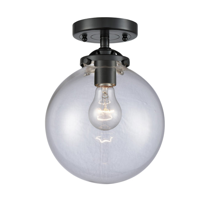Innovations 284-1C-OB-G202-8-LED LED Semi-Flush Mount, Oil Rubbed Bronze