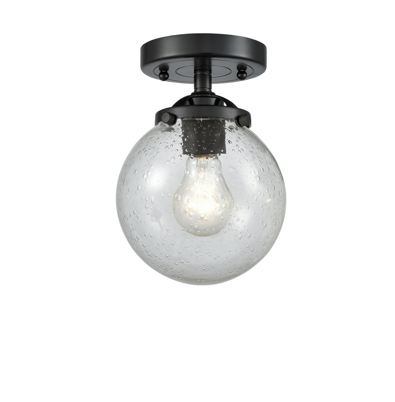 Innovations 284-1C-OB-G204-6 One Light Semi-Flush Mount, Oil Rubbed Bronze
