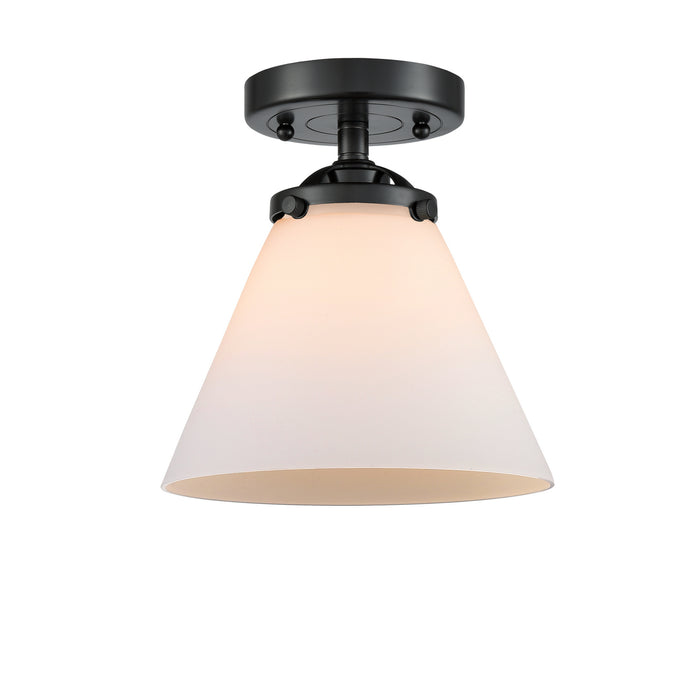 Innovations 284-1C-OB-G41 One Light Semi-Flush Mount, Oil Rubbed Bronze