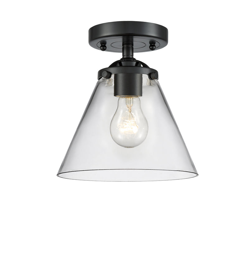 Innovations 284-1C-OB-G42 One Light Semi-Flush Mount, Oil Rubbed Bronze