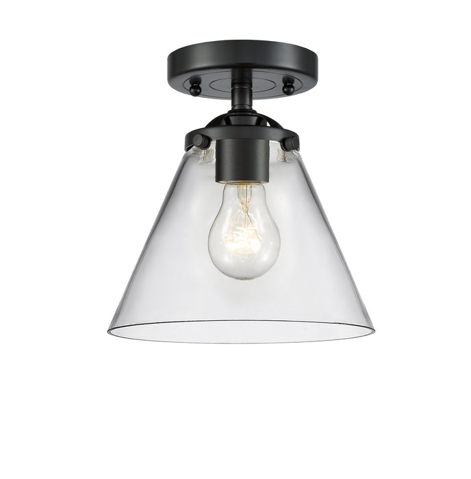 Innovations 284-1C-OB-G42 One Light Semi-Flush Mount, Oil Rubbed Bronze