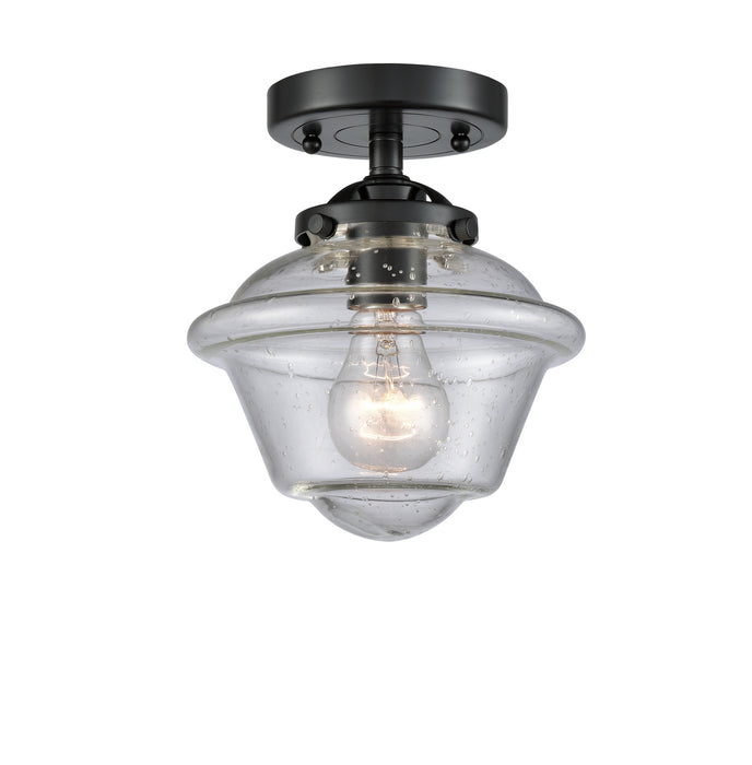 Innovations 284-1C-OB-G534 One Light Semi-Flush Mount, Oil Rubbed Bronze