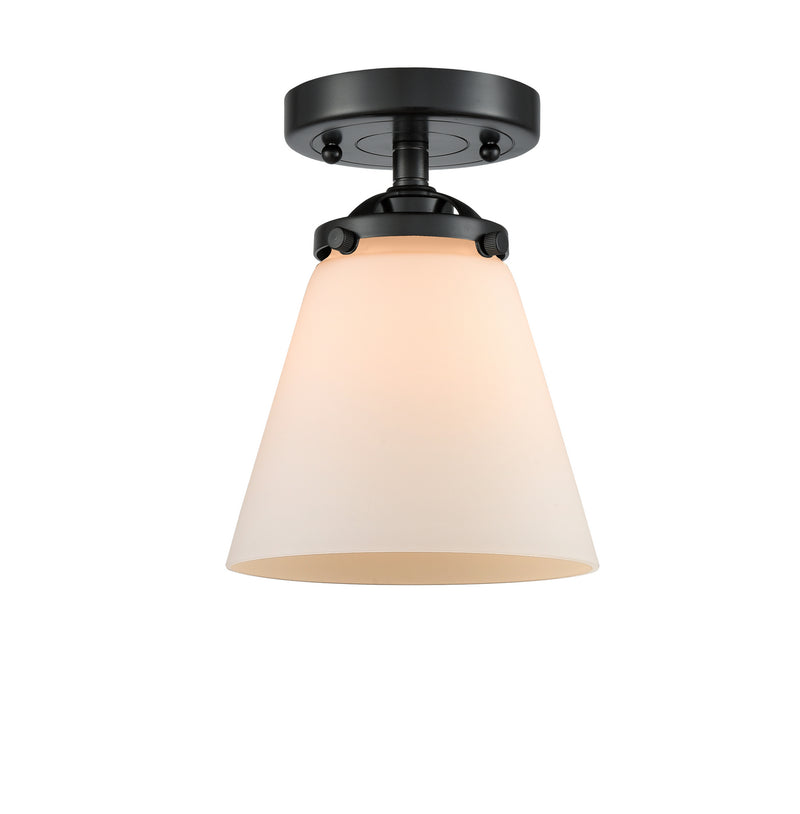 Innovations 284-1C-OB-G61 One Light Semi-Flush Mount, Oil Rubbed Bronze
