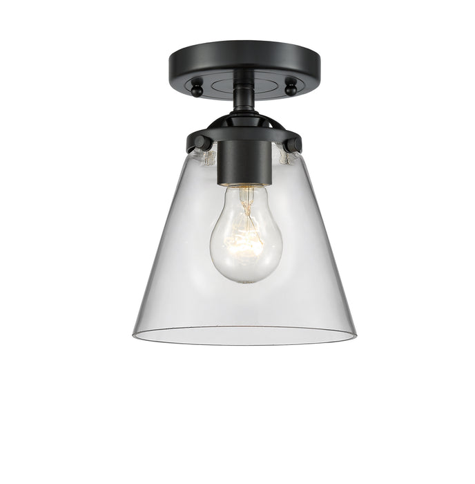 Innovations 284-1C-OB-G62 One Light Semi-Flush Mount, Oil Rubbed Bronze