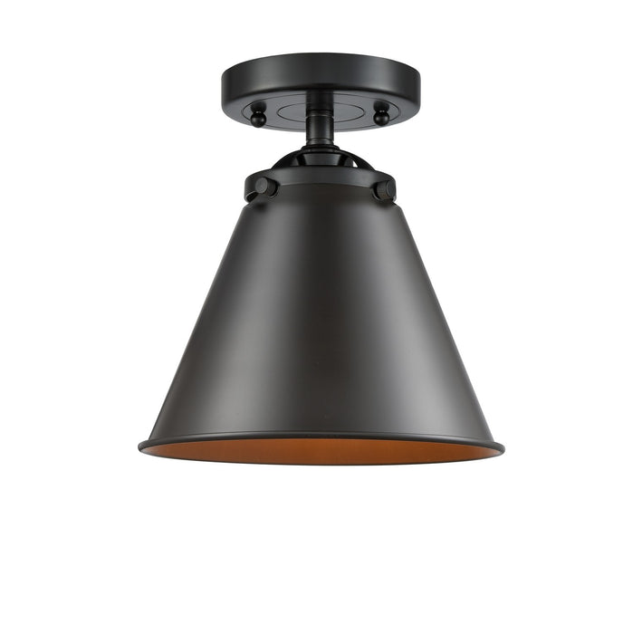 Innovations 284-1C-OB-M13-OB-LED LED Semi-Flush Mount, Oil Rubbed Bronze