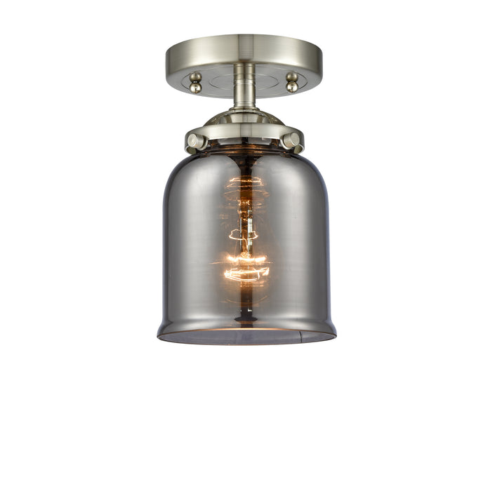 Innovations 284-1C-SN-G53 One Light Semi-Flush Mount, Brushed Satin Nickel