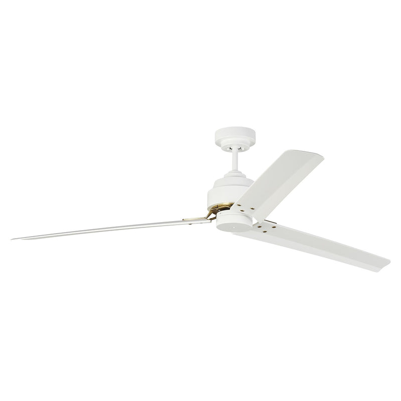 Visual Comfort Fan 3ARR68RZWBBS 68" Ceiling Fan, Matte White