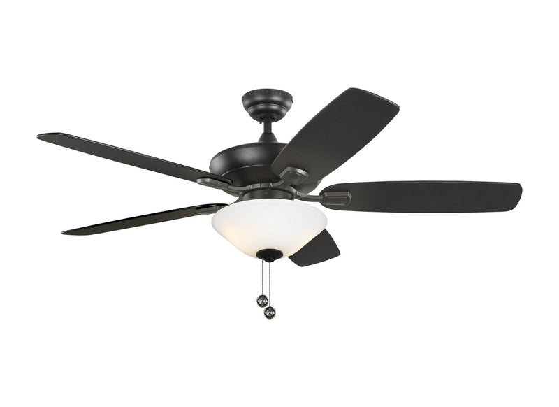 Generation Lighting 5COM52MBKD-V1 52" Ceiling Fan, Midnight Black