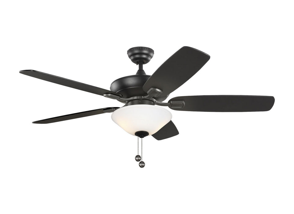 Generation Lighting 5COM52MBKD-V1 52" Ceiling Fan, Midnight Black