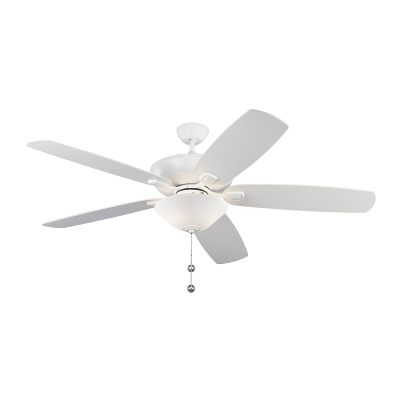 Generation Lighting 5CSM60RZWD-V1 60" Ceiling Fan, Matte White