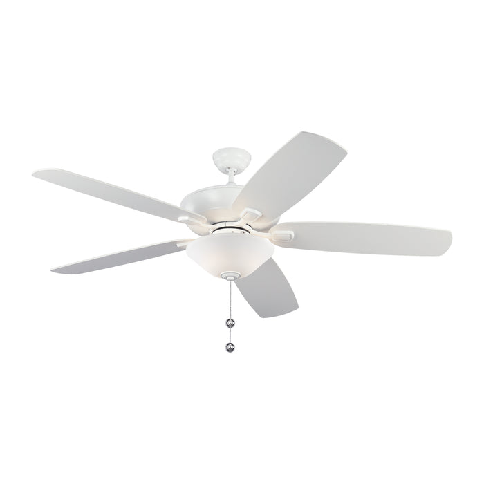 Generation Lighting 5CSM60RZWD-V1 60" Ceiling Fan, Matte White