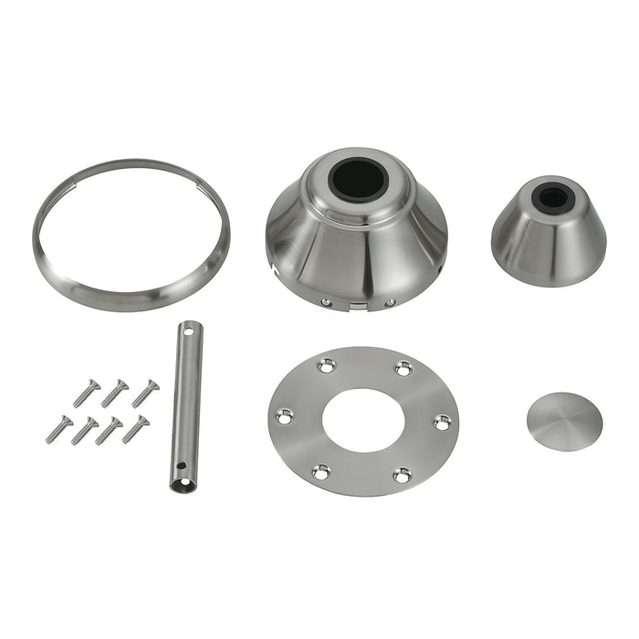 Visual Comfort Fan 88MCFK-BS Custom Finish Kit, Brushed Steel