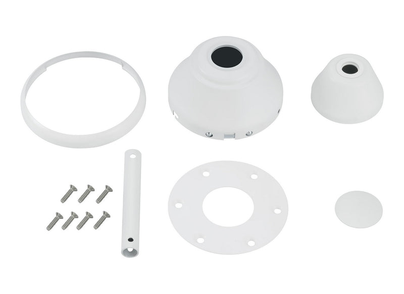 Visual Comfort Fan 88MCFK-RZW Custom Finish Kit, Matte White