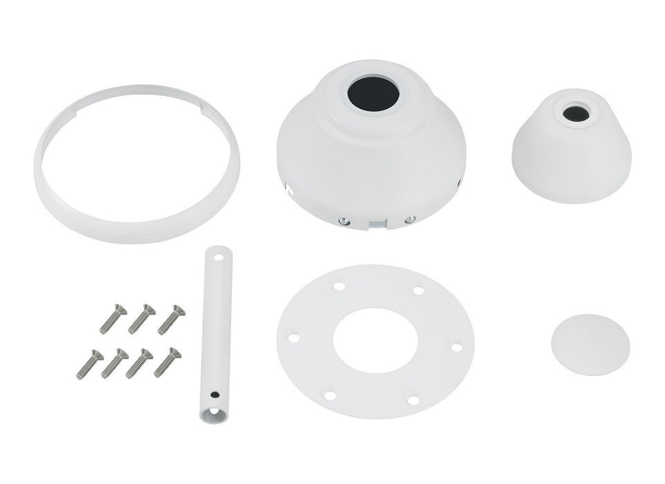 Visual Comfort Fan 88MCFK-RZW Custom Finish Kit, Matte White