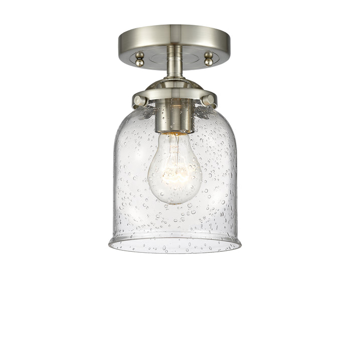 Innovations 284-1C-SN-G54 One Light Semi-Flush Mount, Brushed Satin Nickel