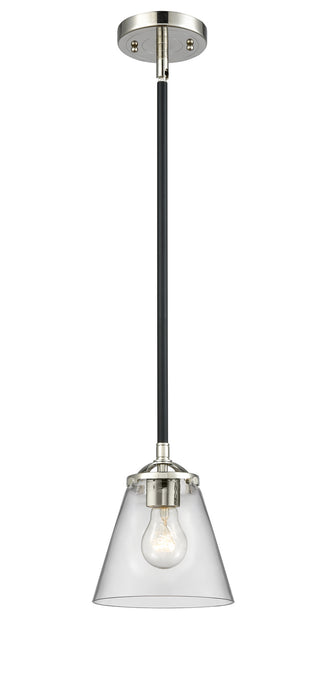 Innovations 284-1S-BPN-G62 One Light Mini Pendant, Black Polished Nickel