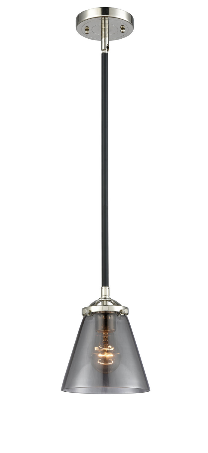 Innovations 284-1S-BPN-G63 One Light Mini Pendant, Black Polished Nickel