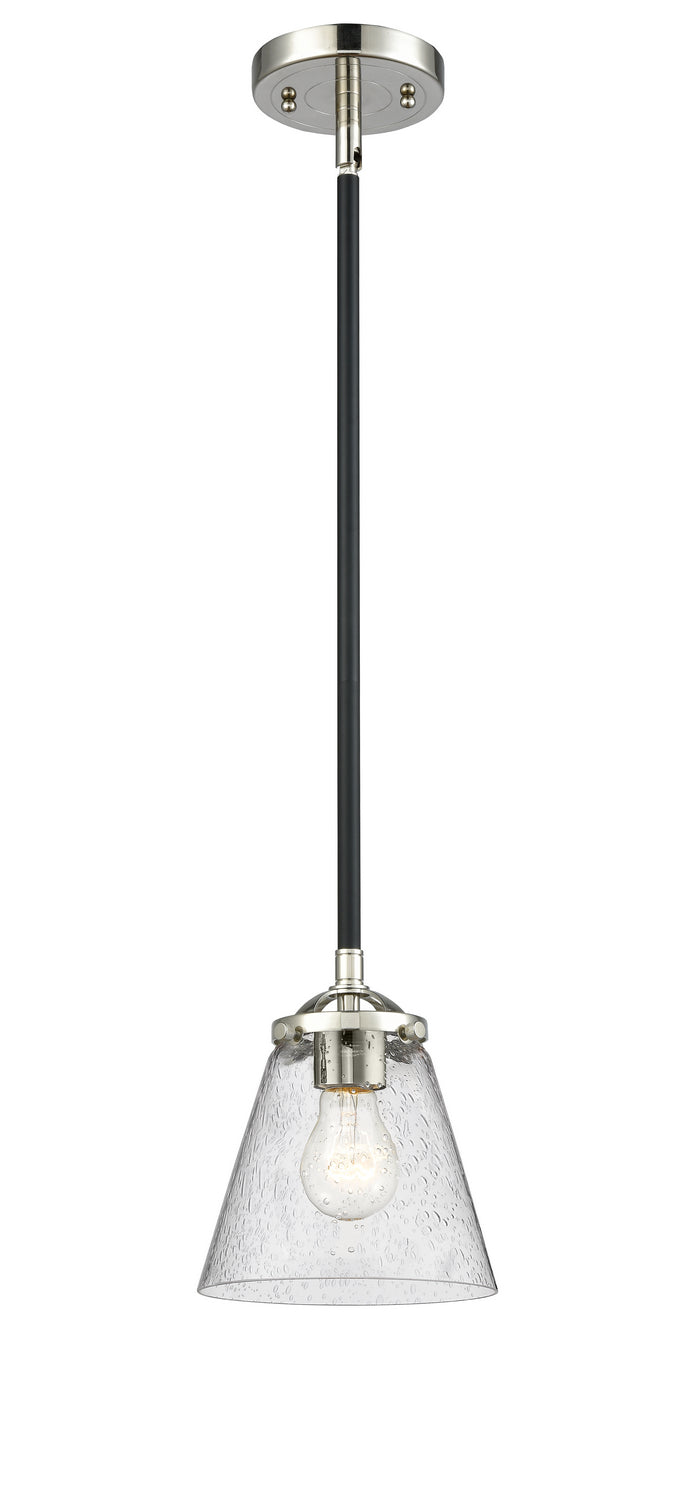 Innovations 284-1S-BPN-G64 One Light Mini Pendant, Black Polished Nickel