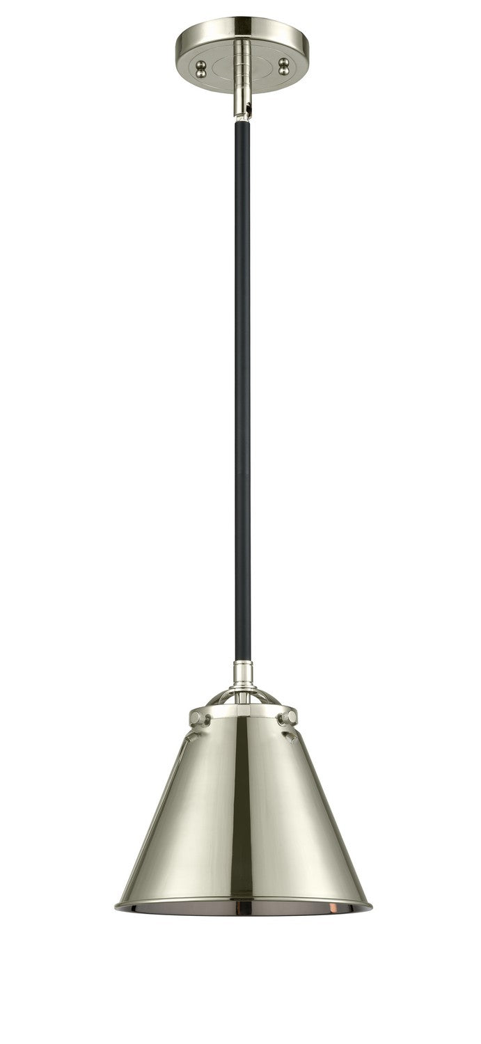 Innovations 284-1S-BPN-M13-PN-LED LED Mini Pendant, Black Polished Nickel