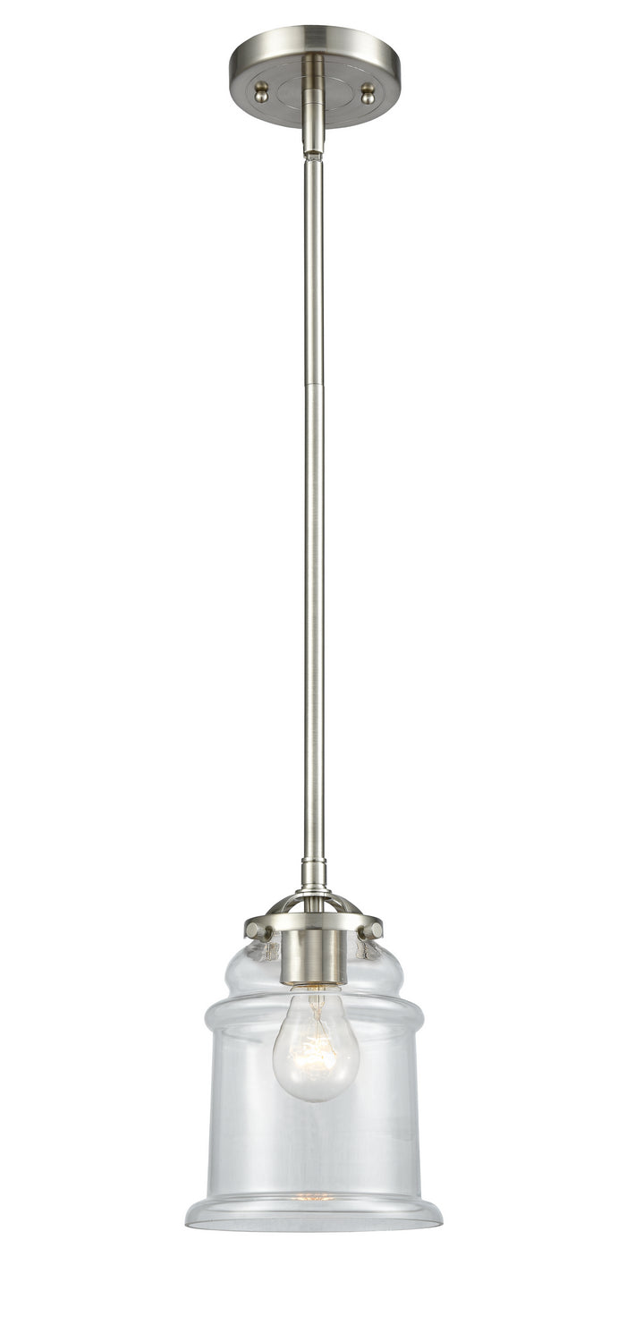Innovations 284-1S-SN-G182 One Light Mini Pendant, Brushed Satin Nickel