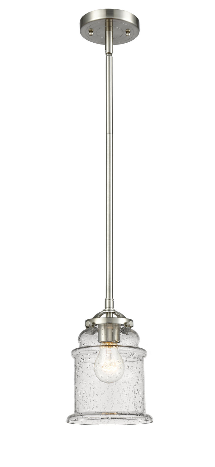 Innovations 284-1S-SN-G184 One Light Mini Pendant, Brushed Satin Nickel