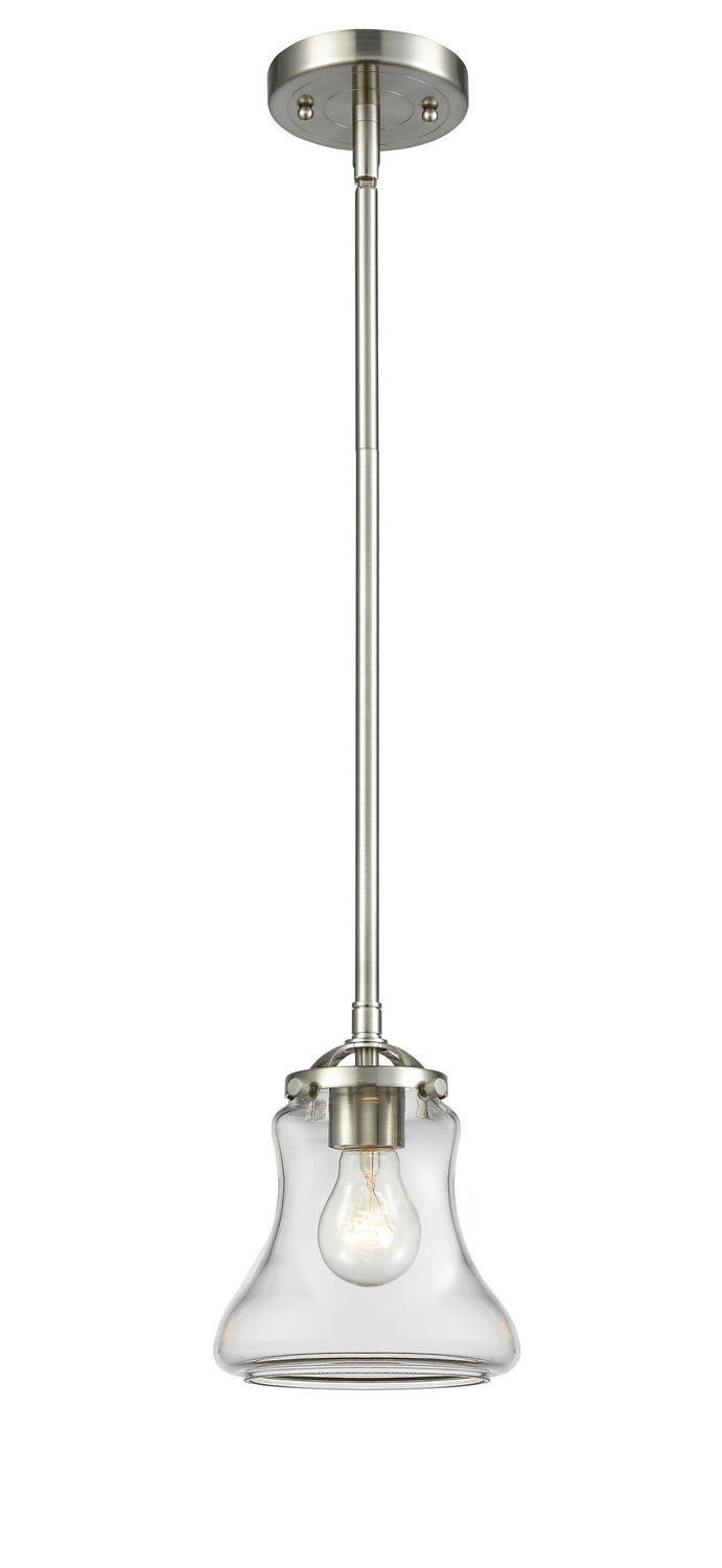 Innovations 284-1S-SN-G192 One Light Mini Pendant, Brushed Satin Nickel